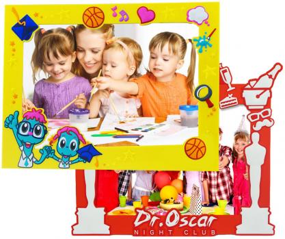 6寸廣告贈品軟膠相框