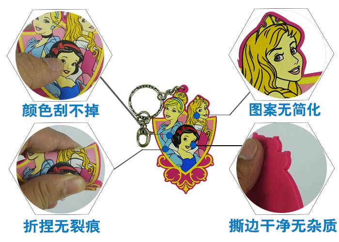硅膠制品_IP衍生品_硅膠鑰匙扣